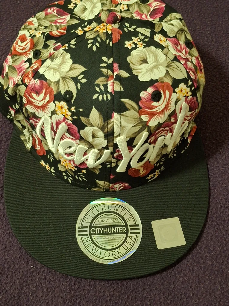 City Hunter Floral Snapback Hat image indicator(5)