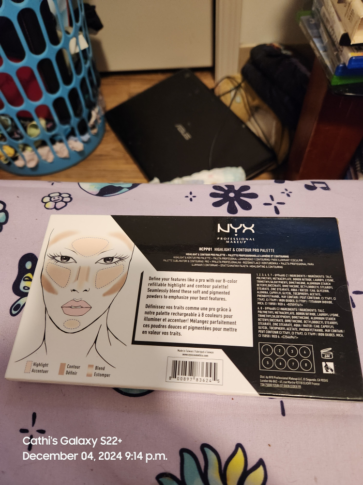 NYX Professional Makeup Highlight & Contour Pro Palette - photo 2