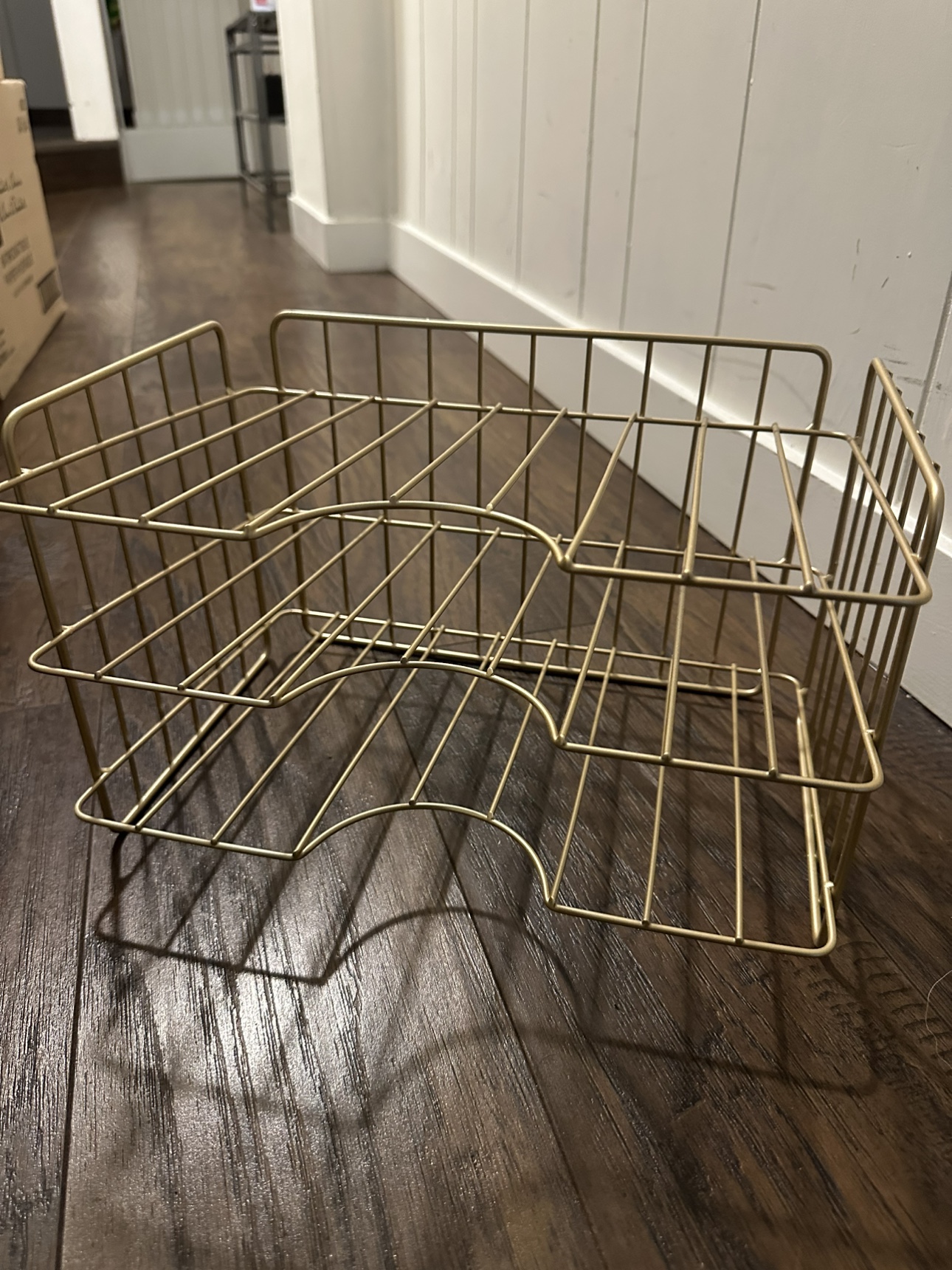 Gold Wire Storage Organizer