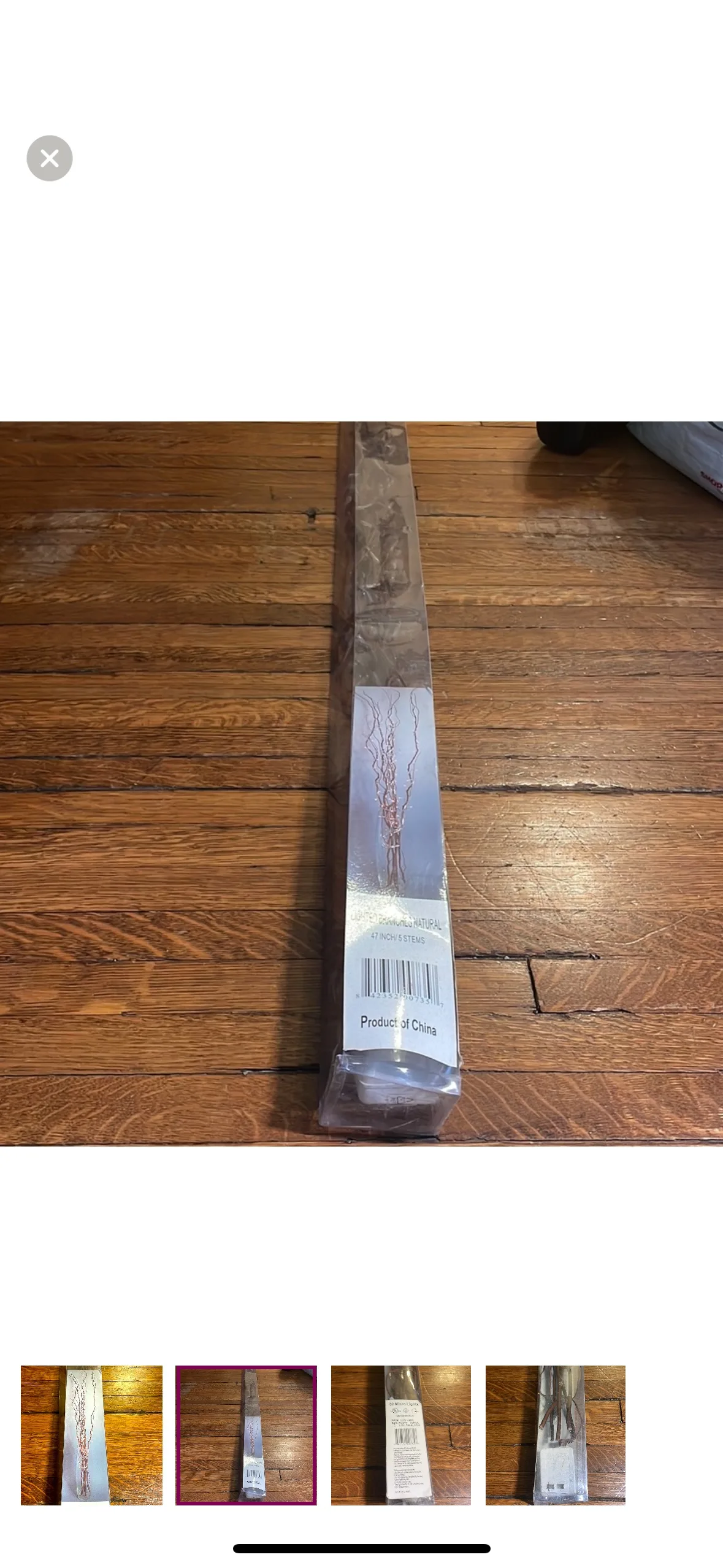 5 Branches Set of 50 Micro Lights 47” image indicator(2)