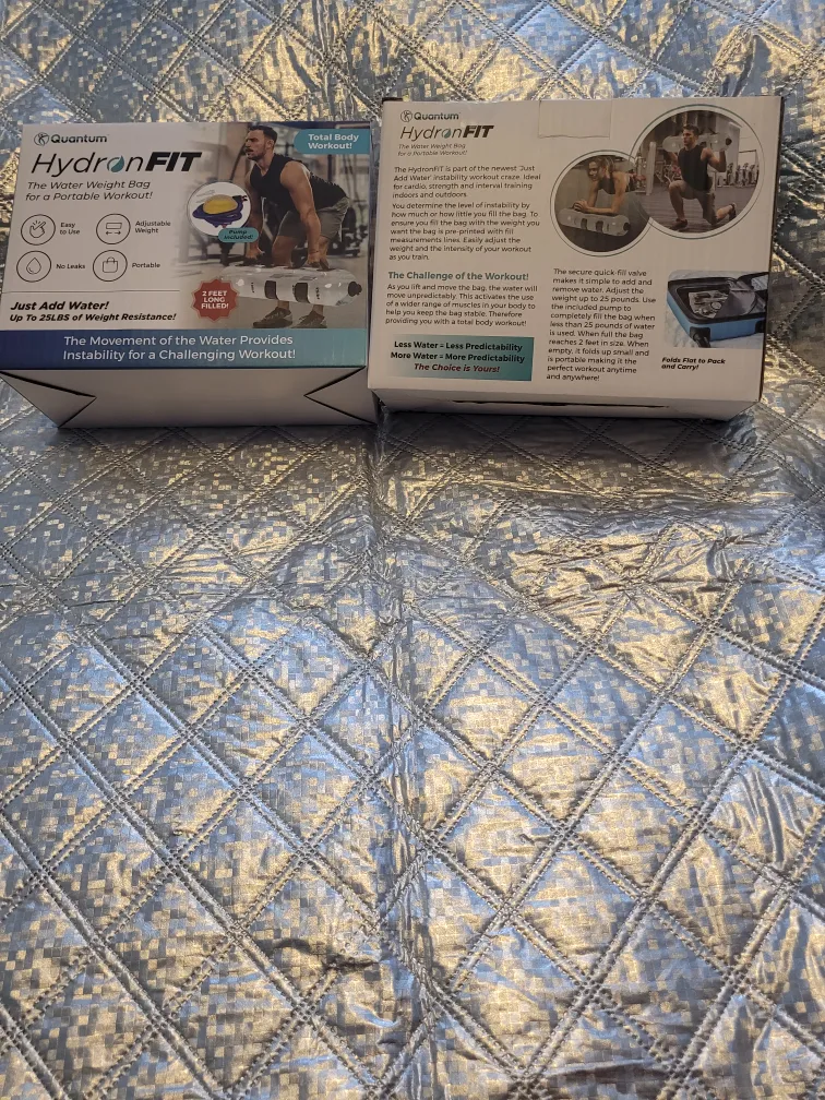 HydronFIT the Water Weight Aqua Bag for Fitness image indicator(2)