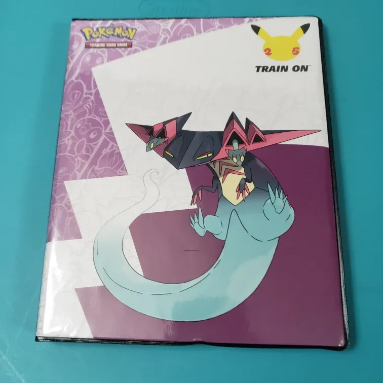Dragapult Prime Pokemon 25th Anniversary 4 Pocket Card Binder thumbnail