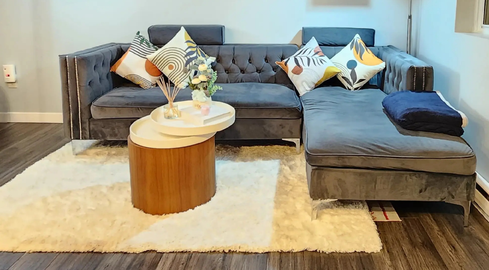 Grey Sectional Sofa
