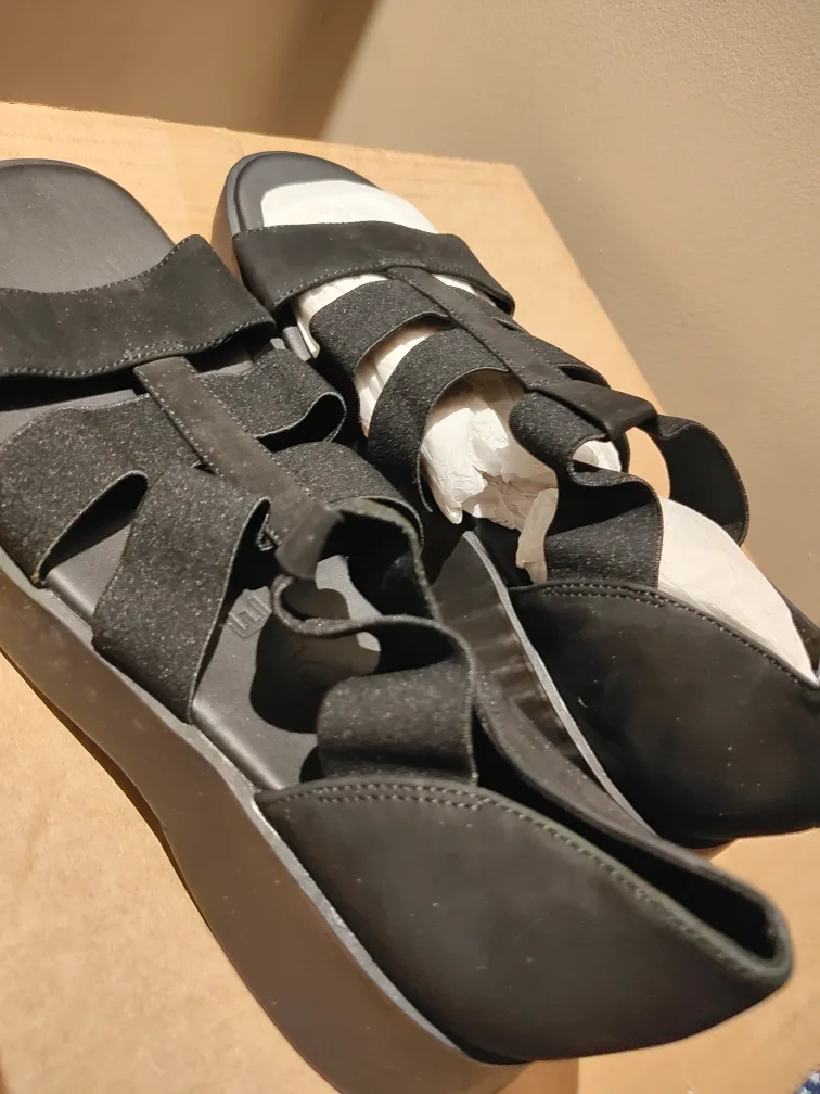 Black aerosole Platform Sandals image indicator(6)