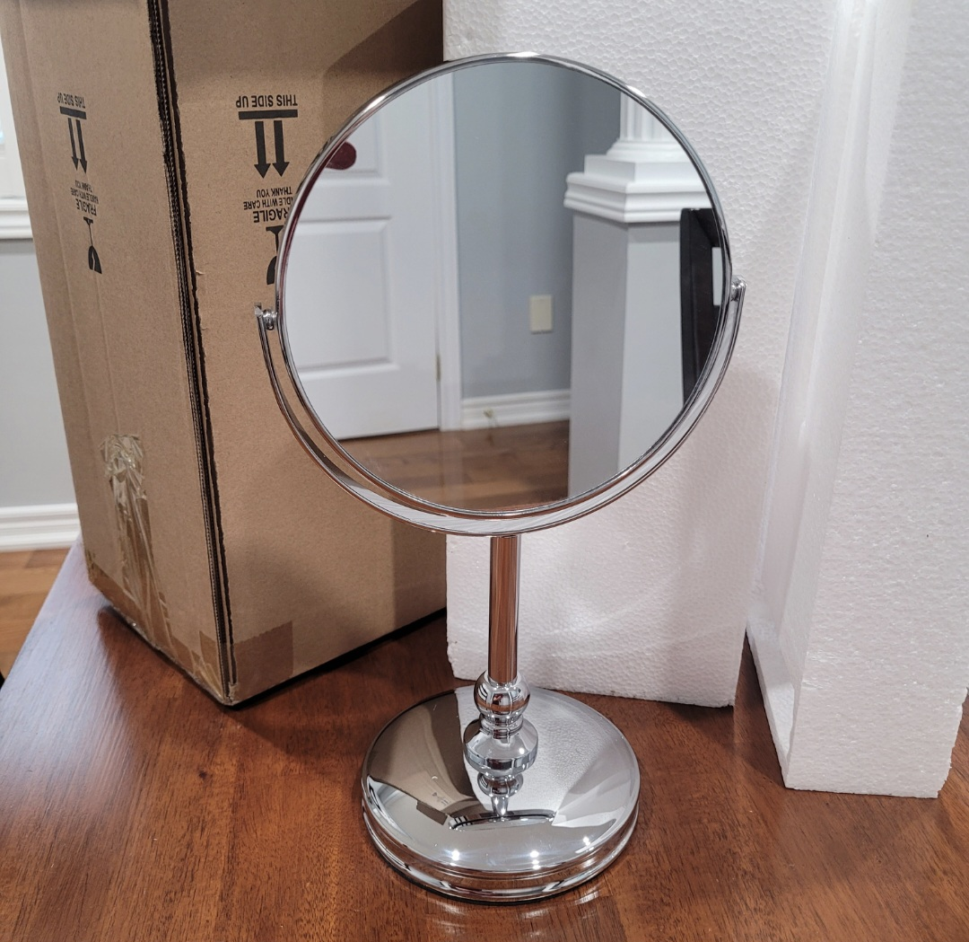 Chrome Vanity Mirror