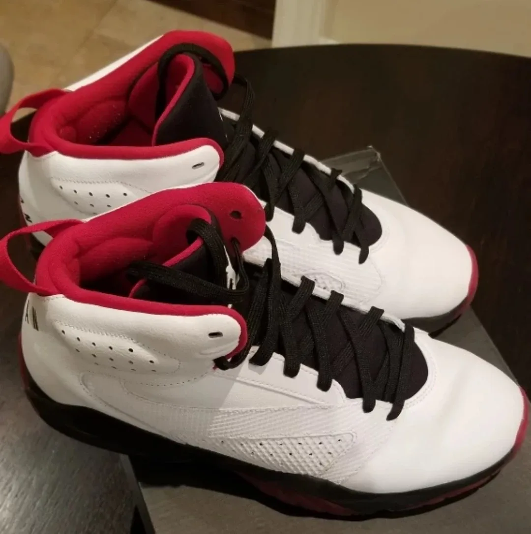 new Jordan Lift Off White/Black-Gym Red Men's Size 11 image indicator(4)