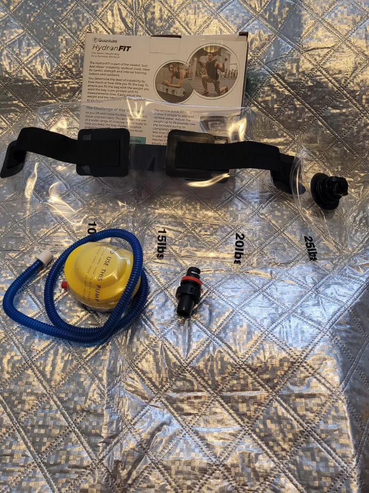 HydronFIT the Water Weight Aqua Bag for Fitness image indicator(3)