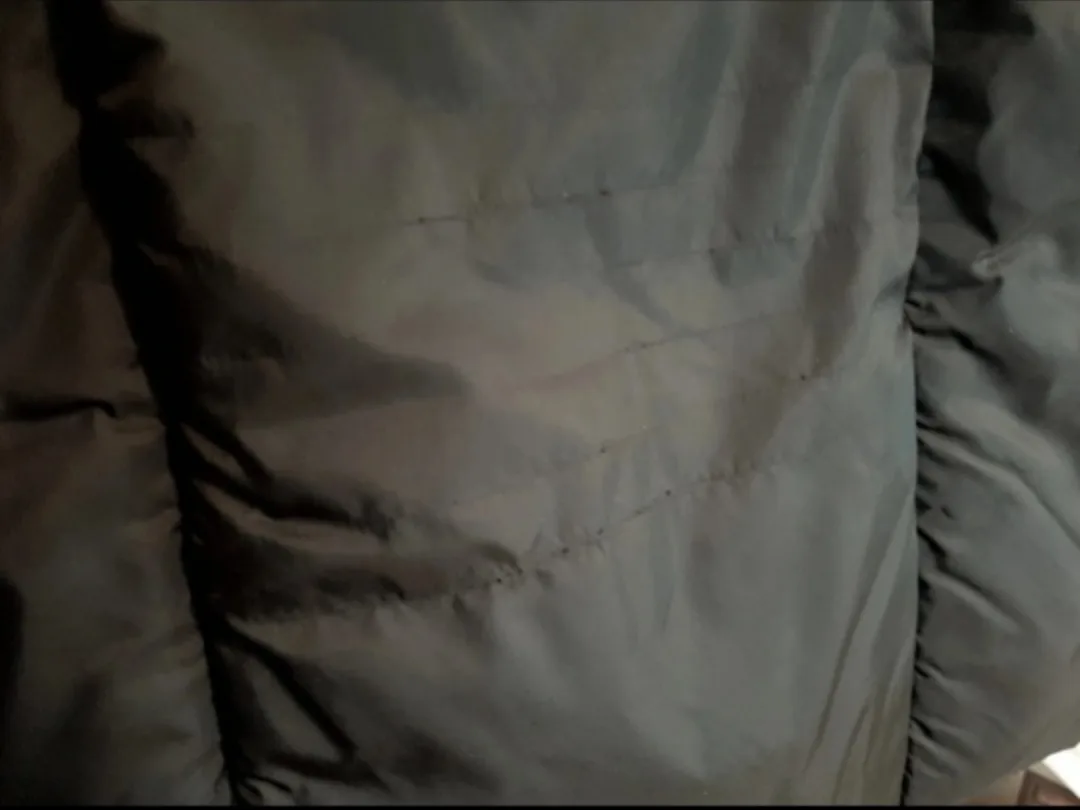 Black Down puffer WARM winter jacket $200 image indicator(4)