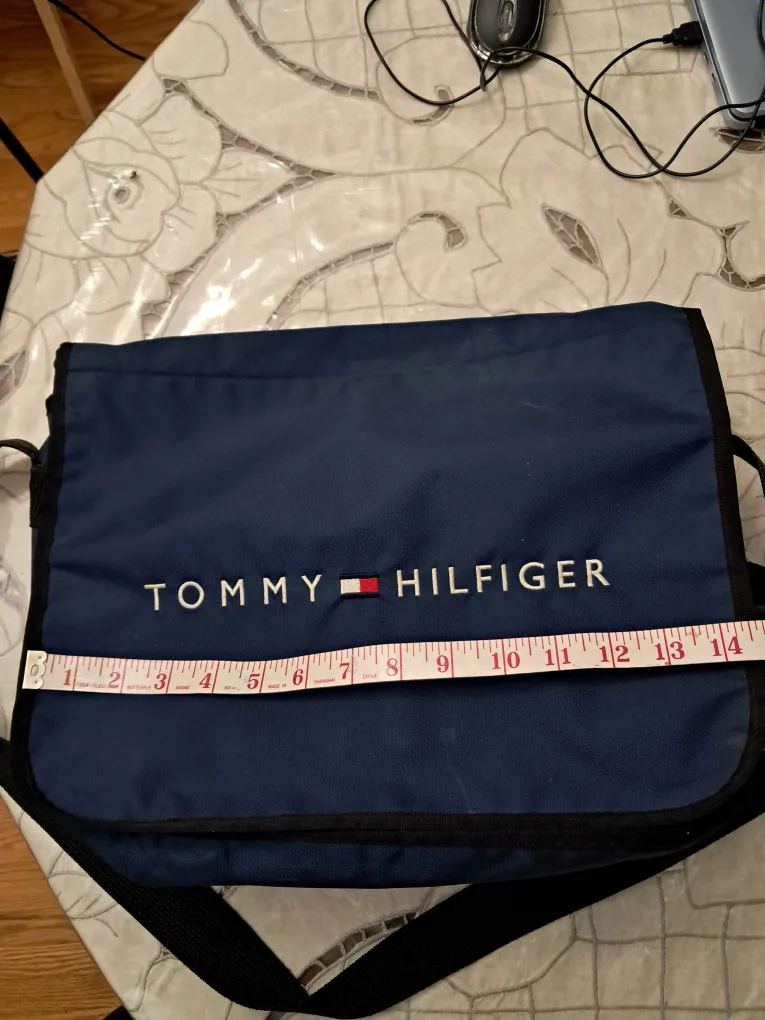 #ThriftyPicks Tommy Hilfiger Messenger Bag image indicator(6)