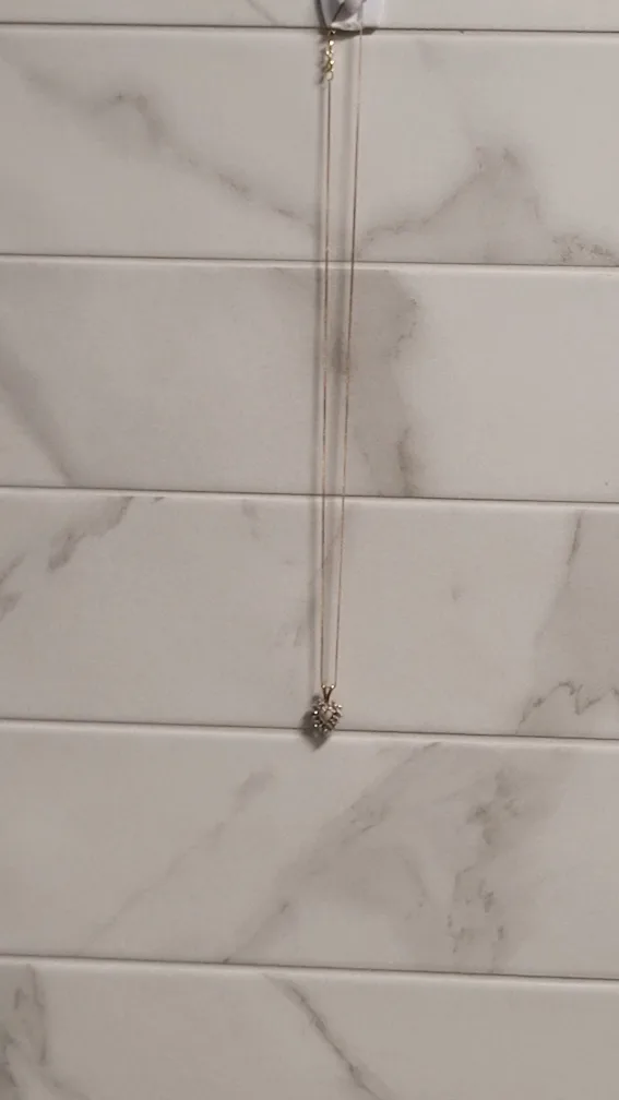 Diamond Heart Pendant Necklace image indicator(9)