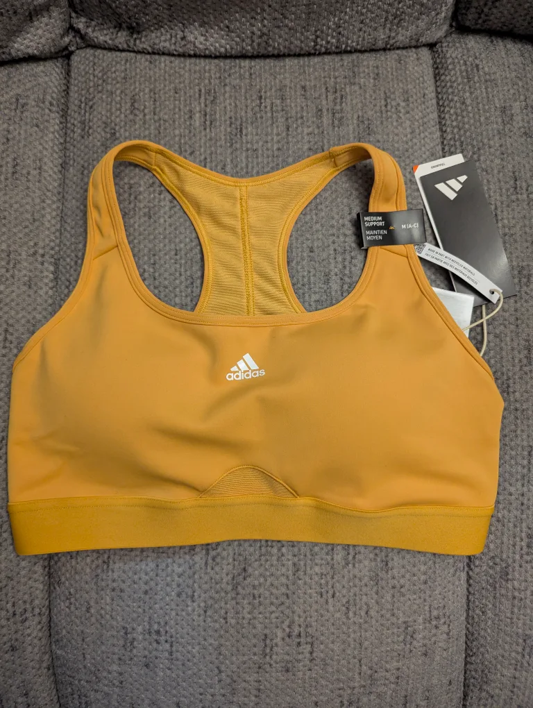 Brand New Adidas Women's Powerreact Training Medium-Support Bra thumbnail