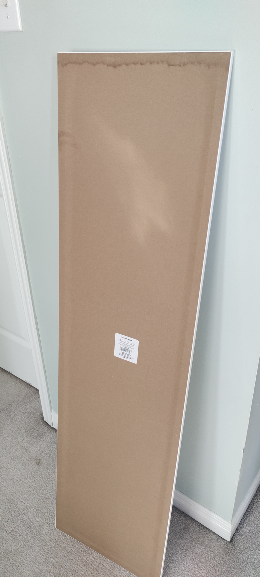 Full Length Mirror with White Frame - photo 3