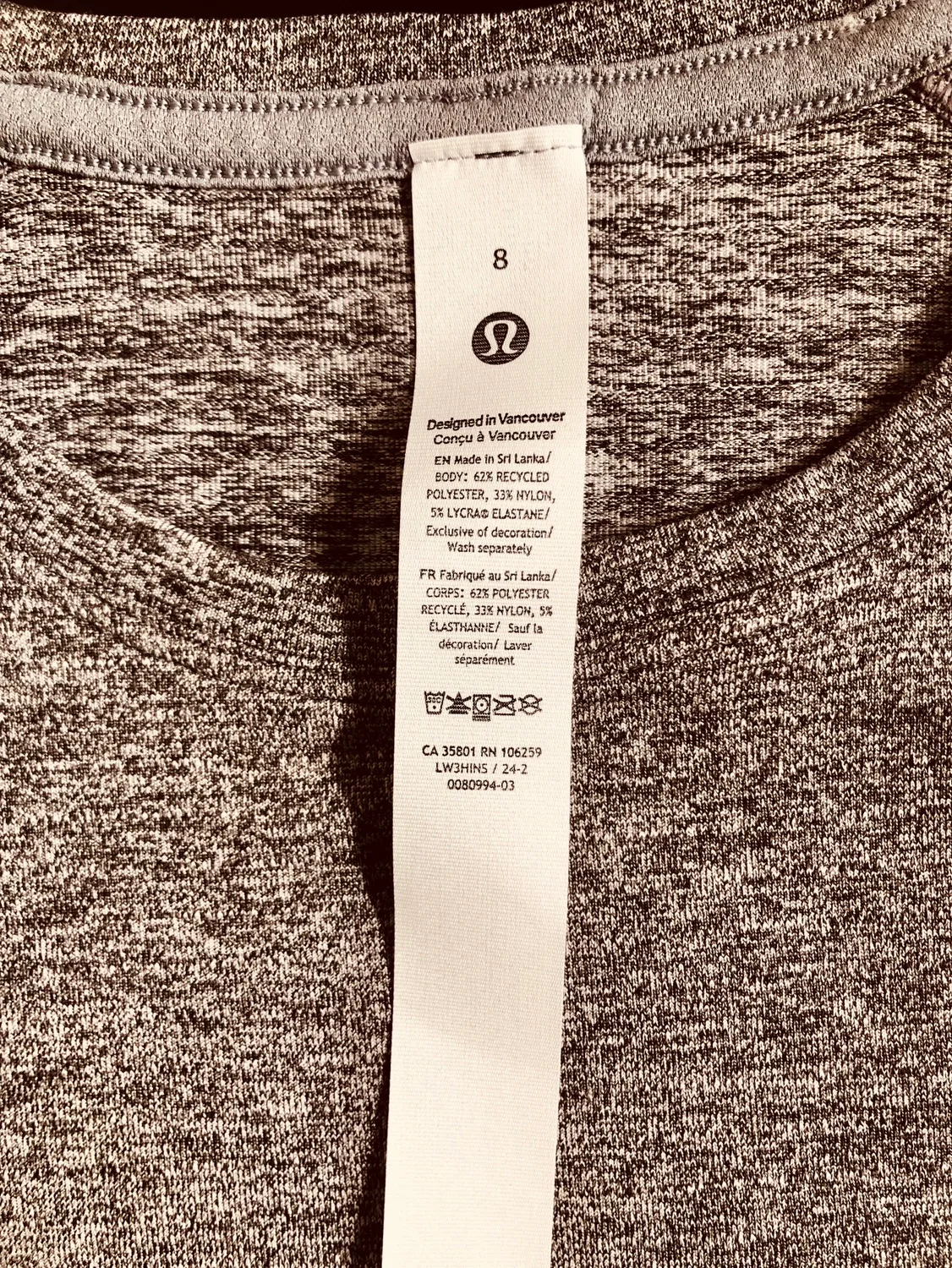 Lululemon Classic-Fit T-Shirt yoga workout exercise gym image indicator(4)