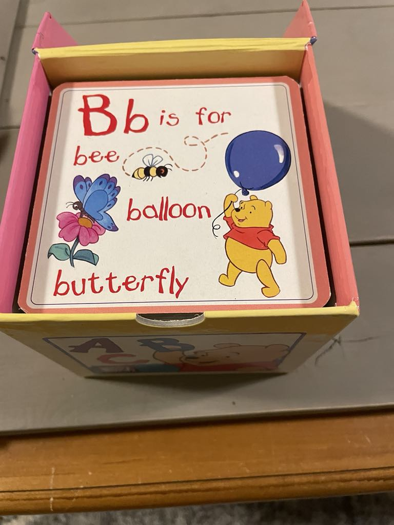 Winnie the Pooh Alphabet Box of coasters - photo 3