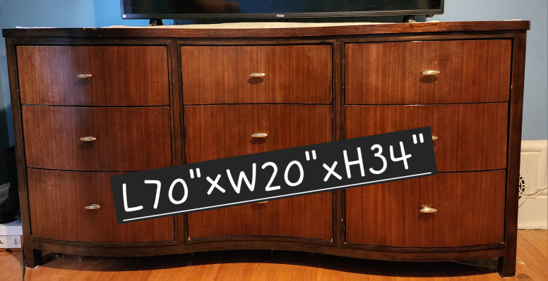 9 Drawer Dresser