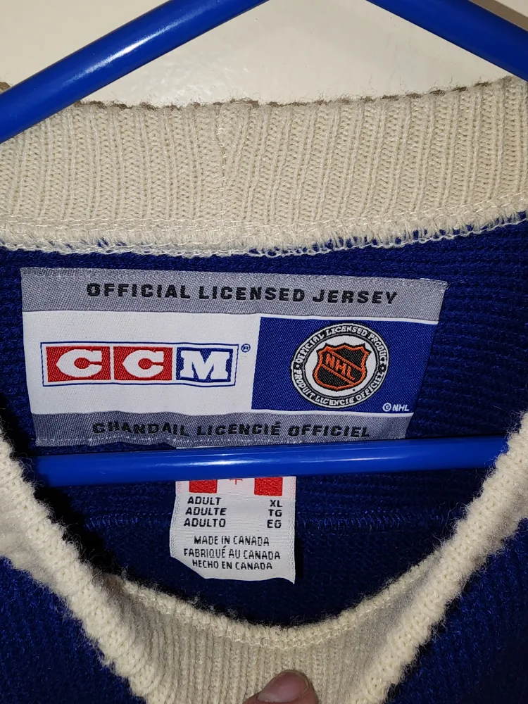 Vintage CCM New York Rangers Hockey Jersey image indicator(2)
