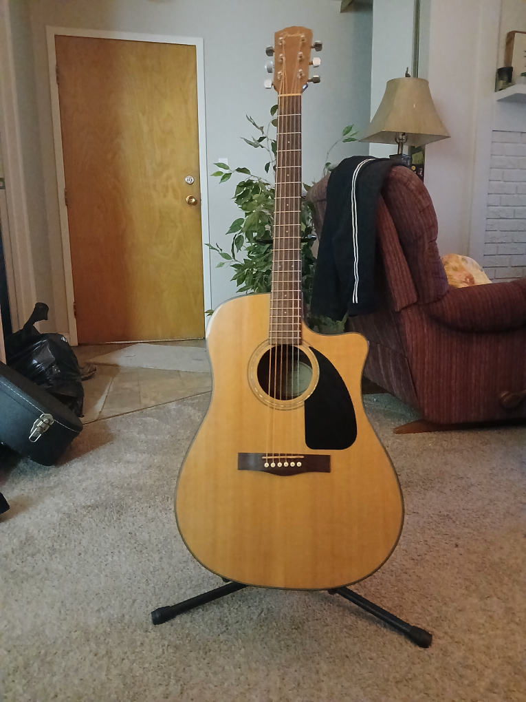 Fender Acoustic/Electric Guitar - photo 3