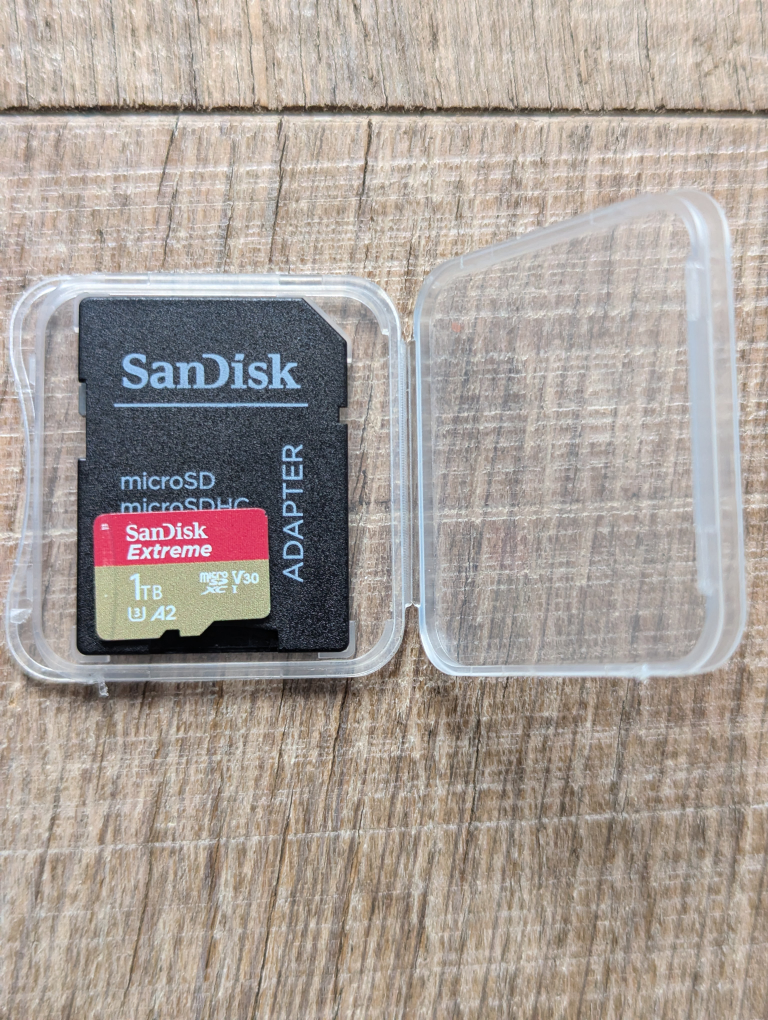SanDisk Extreme 1TB microSDXC Memory Card