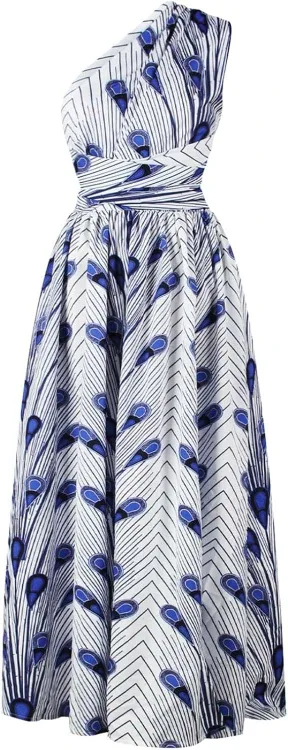 African Print Maxi Dress image indicator(4)