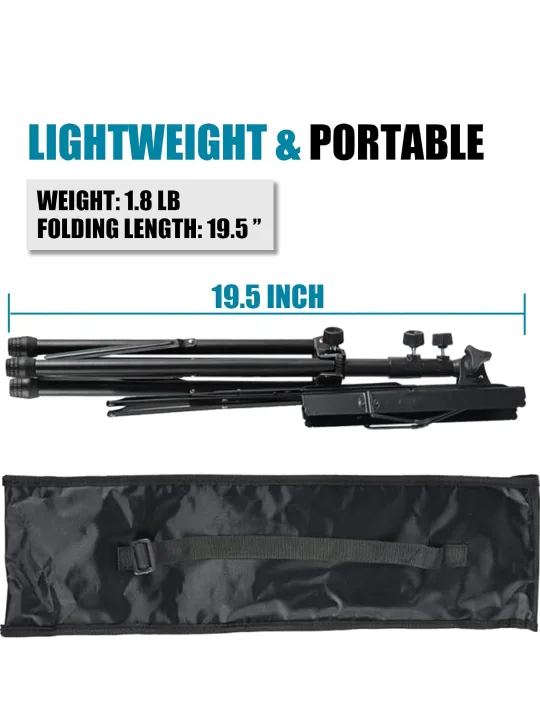 2 in 1 Duasl-Use Desktop Book Stand Folding Music Holder image indicator(5)