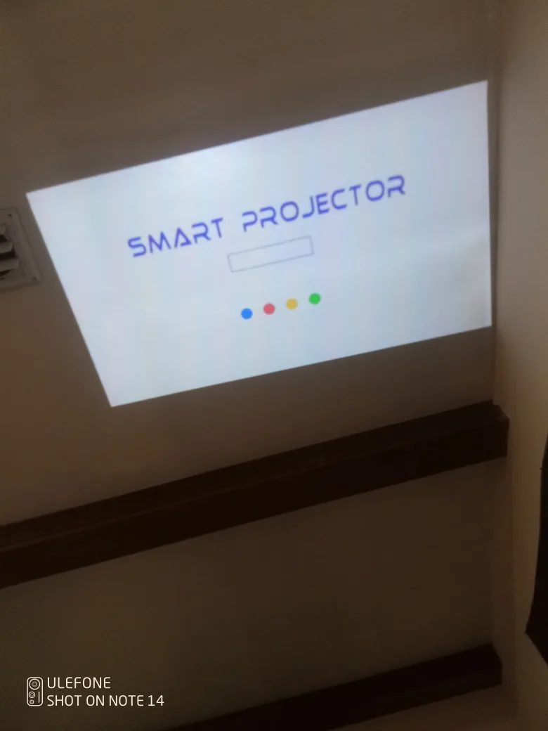 mini 4K DLP projector with android Wi-Fi and Bluetooth image indicator(5)