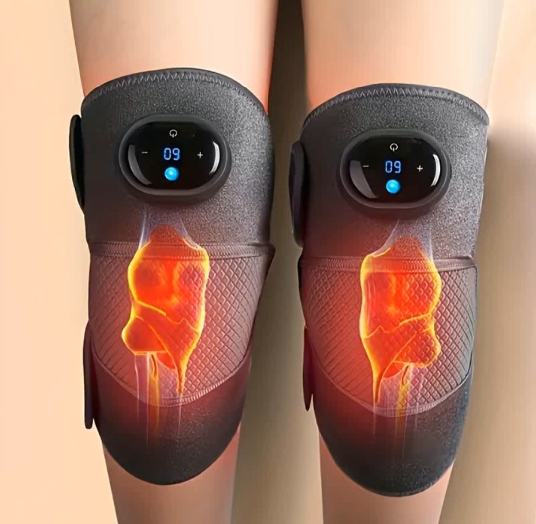 Heated Knee/Wrist/Shoulder Massager with Vibrating Pad (1 pair)