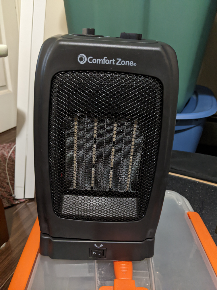 oscillating ceramic heater