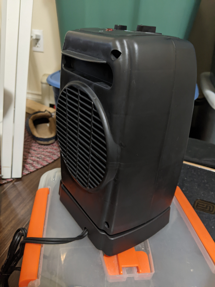 oscillating ceramic heater - photo 2