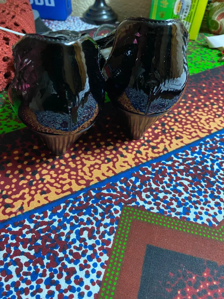 Black Wedge Sandals image indicator(3)