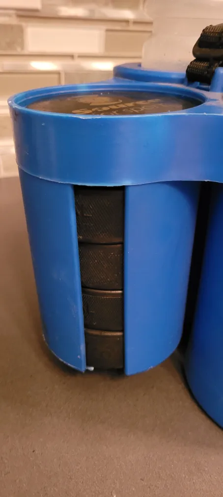 Hockey Life Water Bottle Carrier holds bottles and pucks image indicator(3)