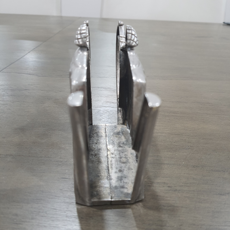 Vintage Silver Teapot Napkin Holder - photo 3