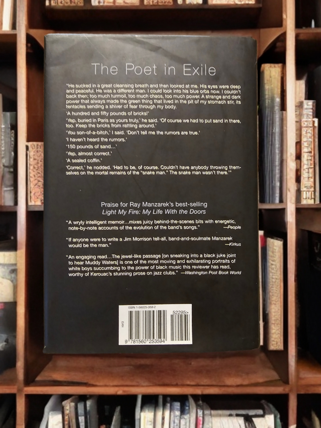 Ray Manzarek - The Poet in Exile [SIGNED COVER] - photo 2