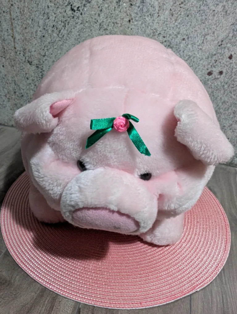 🧡 Cuddly and Clean Piggy Stuffed Animal Free Toys image indicator(4)