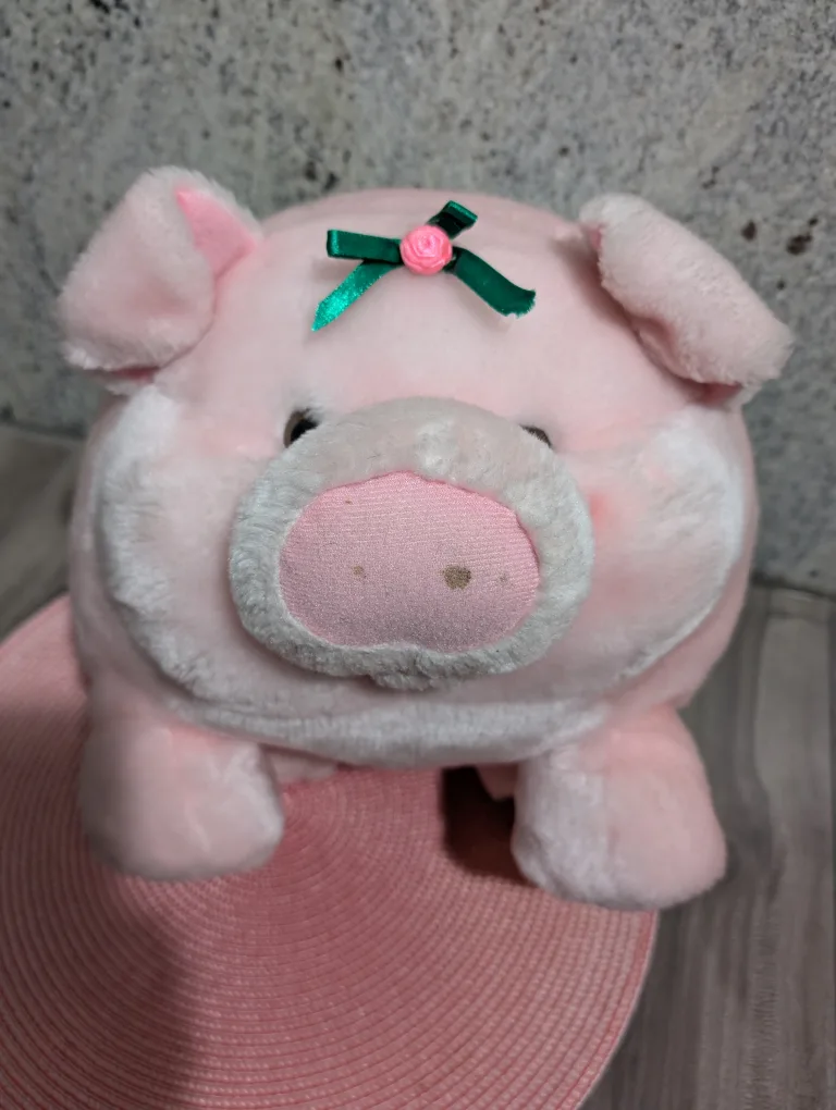 🧡 Cuddly and Clean Piggy Stuffed Animal Free Toys image indicator(5)