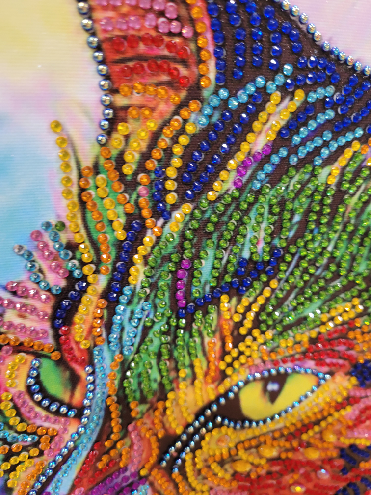 Diamond Painting Art Cat - Do it yourself or Order it complete - photo 2
