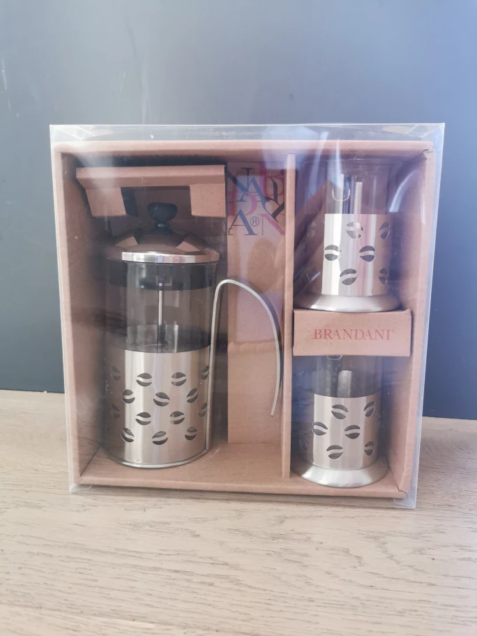 French Press Coffee Maker or Tea Steeper Infuser Set
