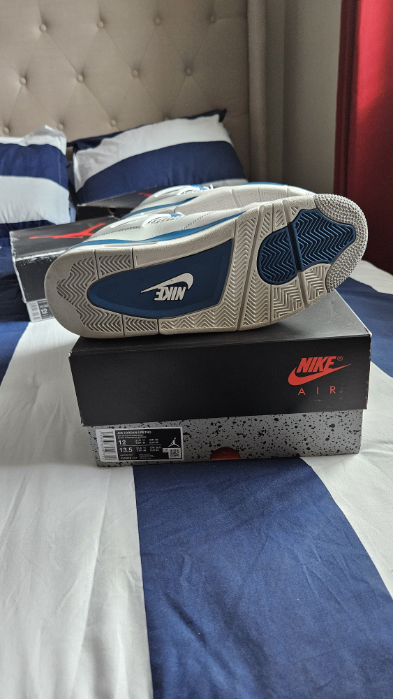 Air Jordan 4 Retro Miltary Blue - photo 5