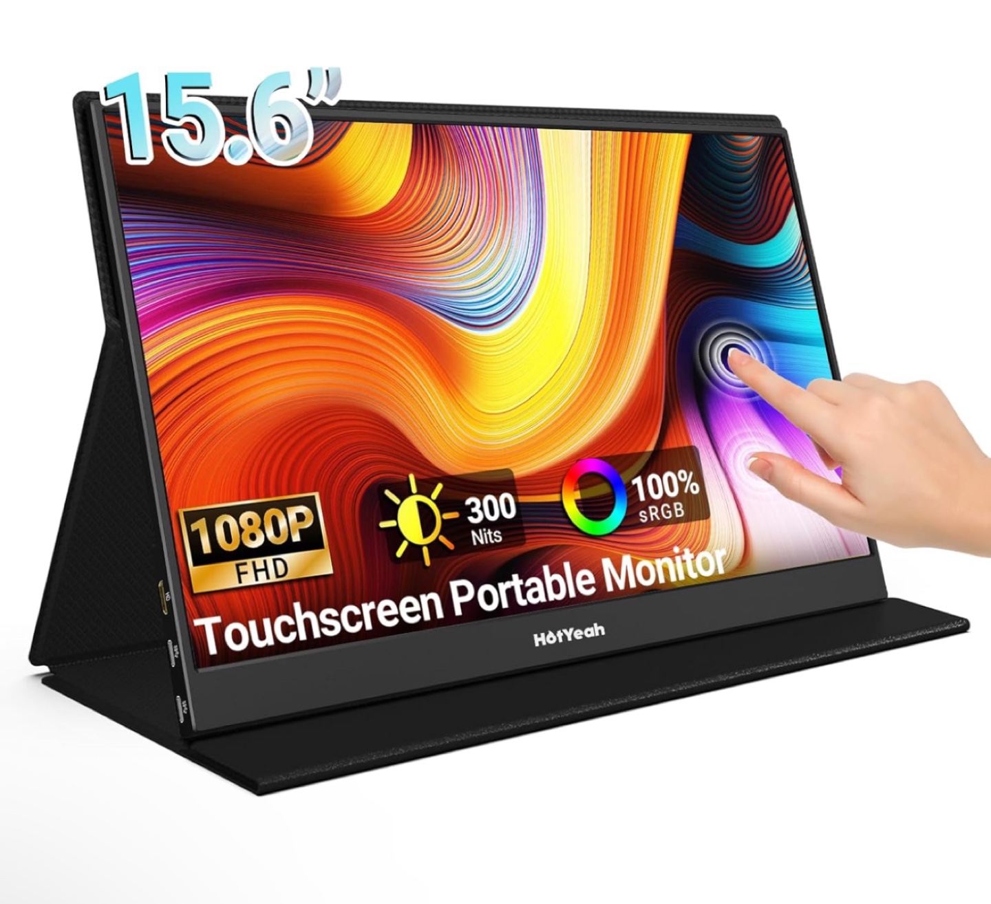 15.6 inch Portable Touchscreen Monitor