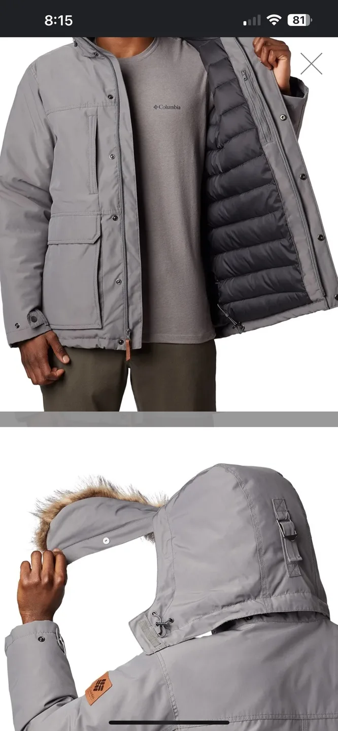 Columbia Men Marquam Peak Insulated Winter Jacket image indicator(10)