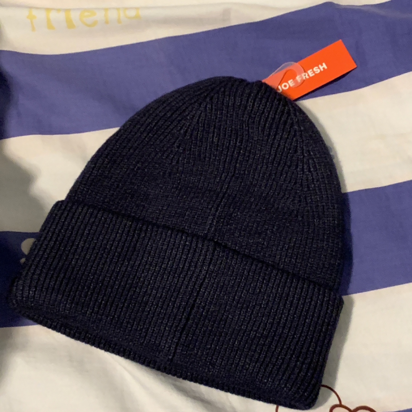 Joe Fresh Navy Blue Beanie#ThriftyPicks