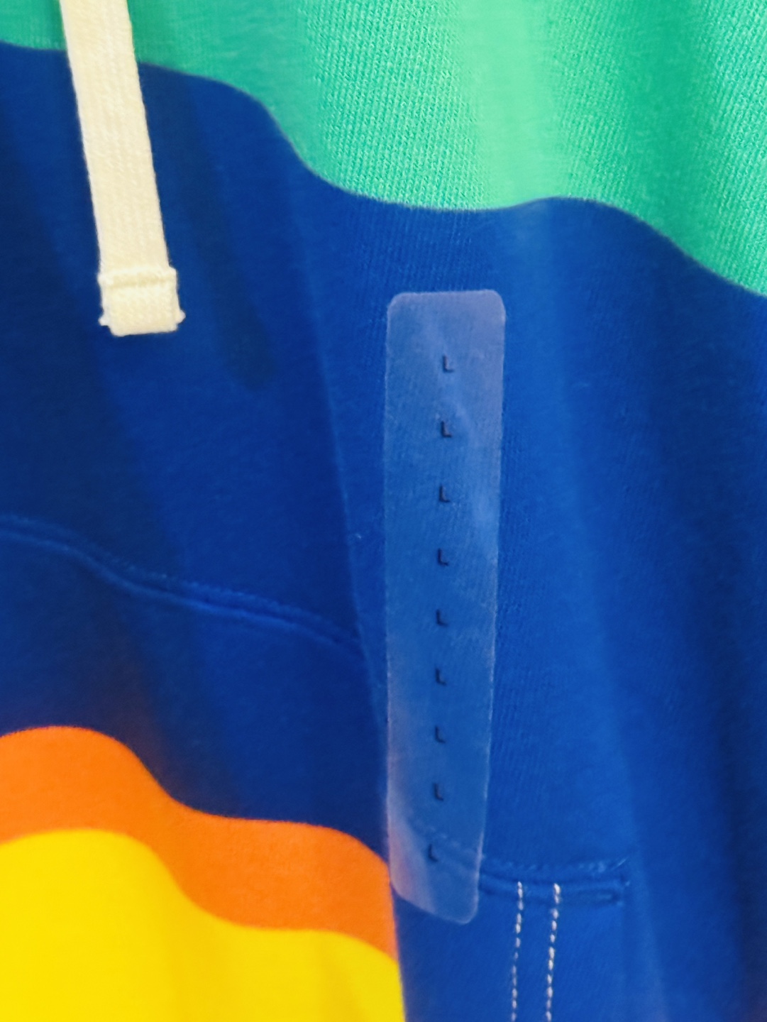 Polo Ralph Lauren Multicoloured Striped Hoodie - Size L - photo 3