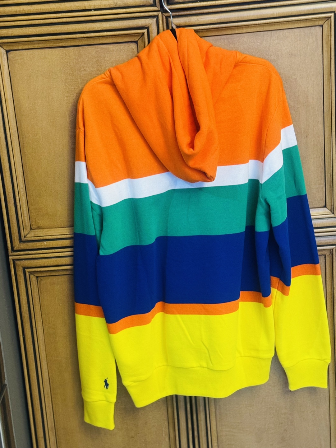 Polo Ralph Lauren Multicoloured Striped Hoodie - Size L - photo 2