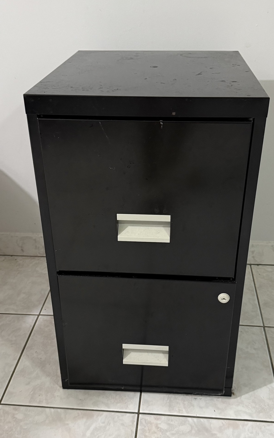 Black 2 Drawer Lateral File Cabinet - photo 3