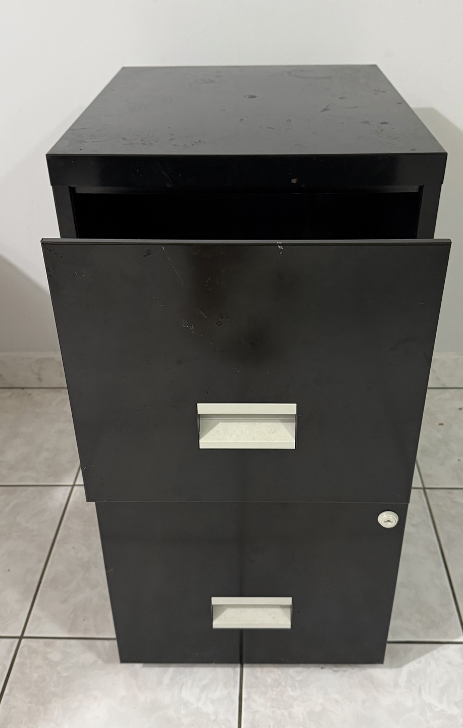 Black 2 Drawer Lateral File Cabinet - photo 4