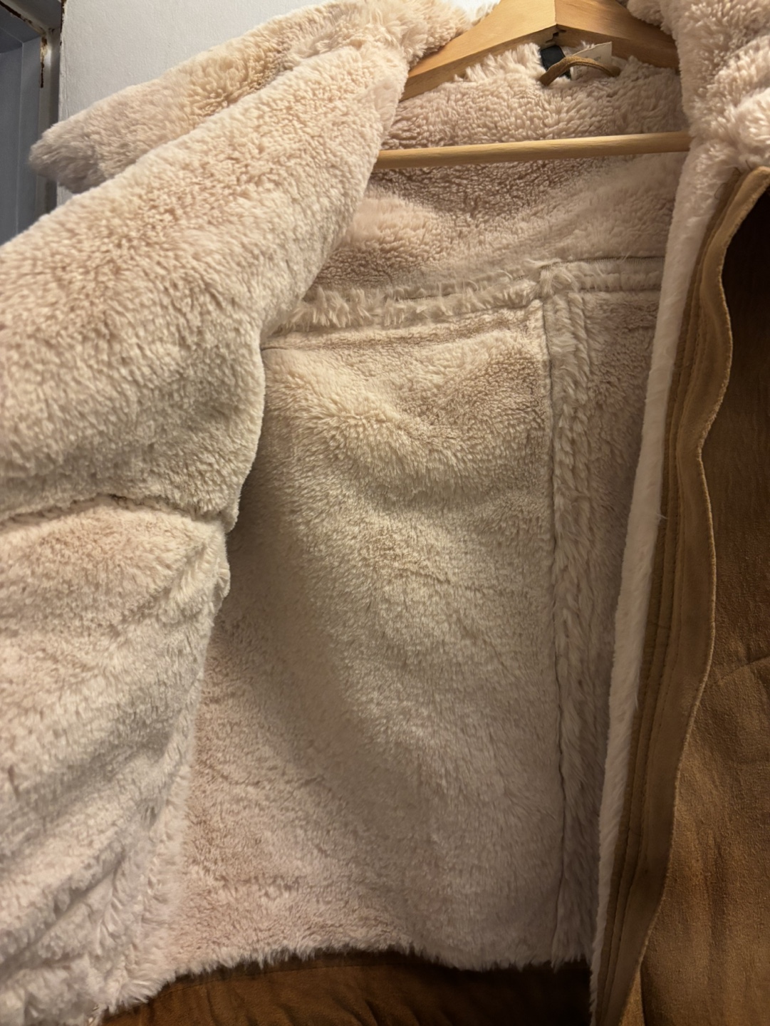 Brown Faux Fur Lined Jacket - photo 2