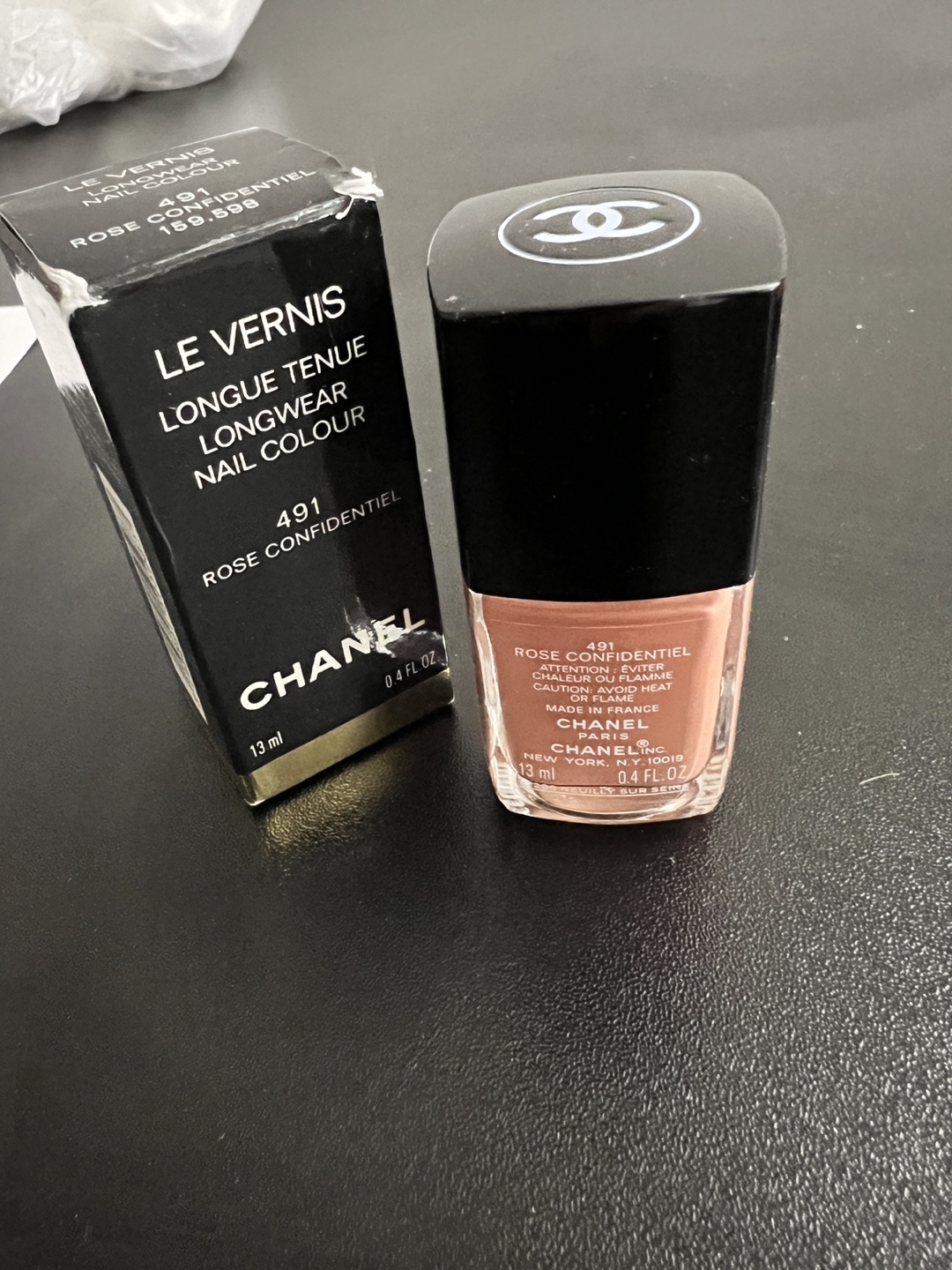 Chanel Le Vernis Longwear Nail Colour 491 Rose Confidentiel - photo 2