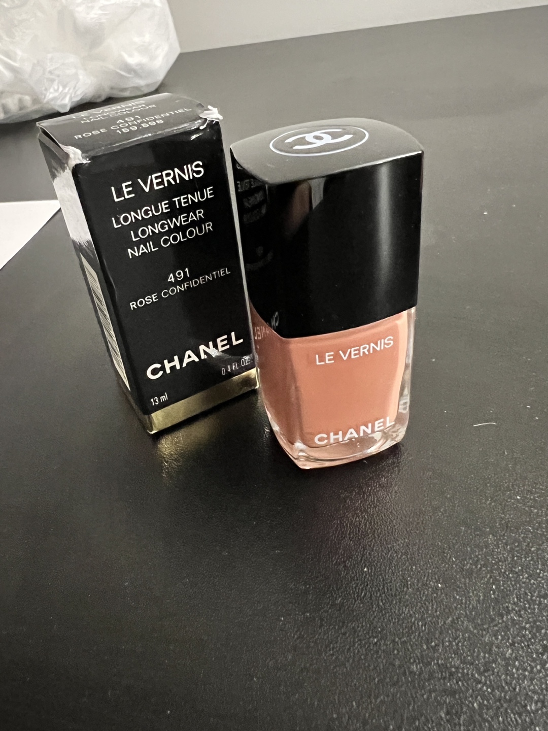Chanel Le Vernis Longwear Nail Colour 491 Rose Confidentiel