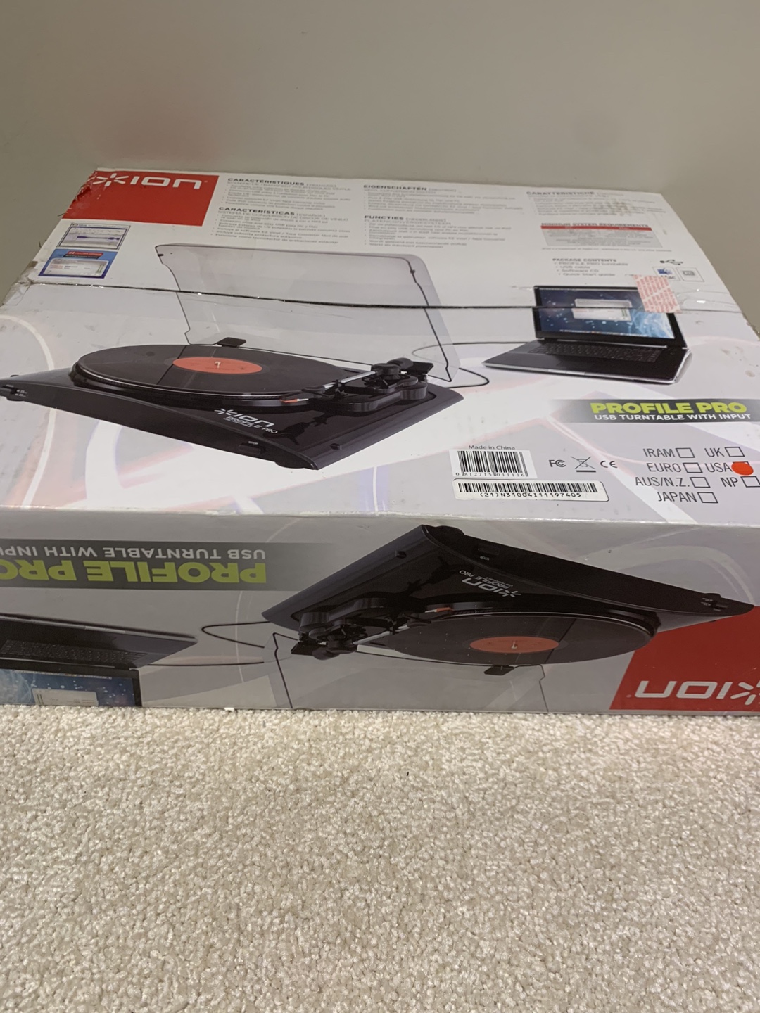 Ion USB Turntable With Input - photo 2
