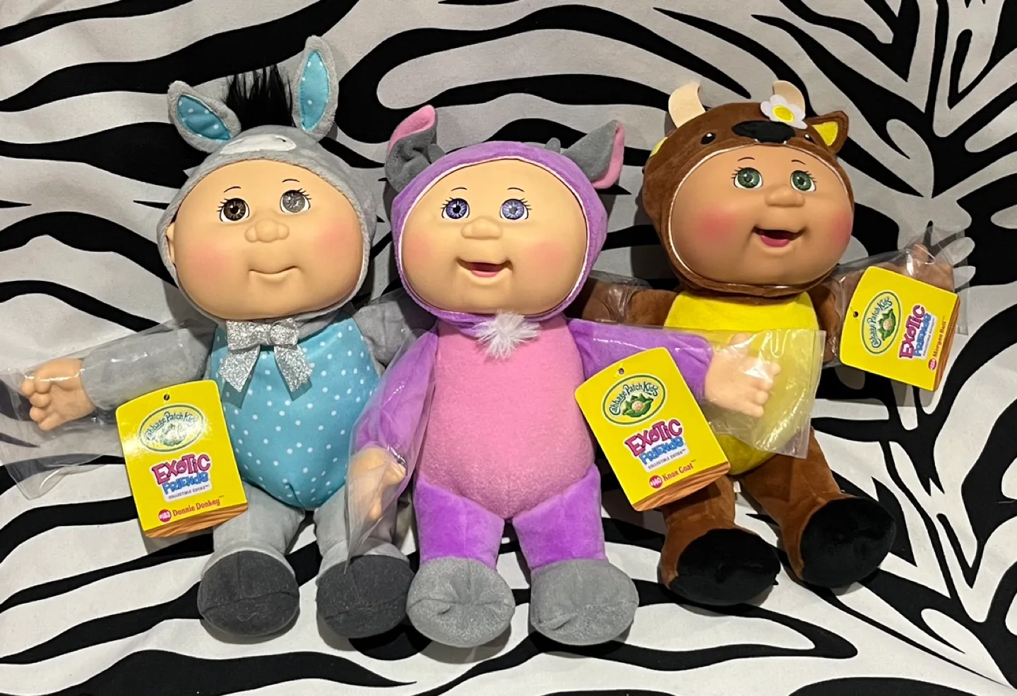 Set of 3 Cabbage Patch Exotic Friends Dolls image indicator(3)