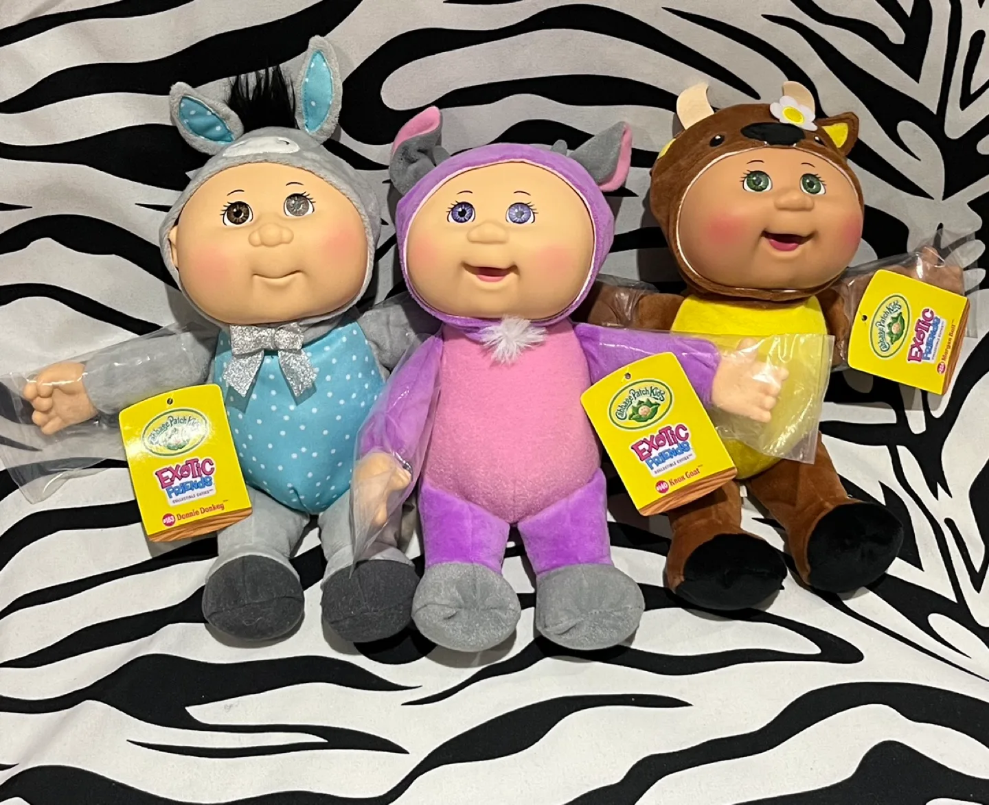 Set of 3 Cabbage Patch Exotic Friends Dolls image indicator(2)